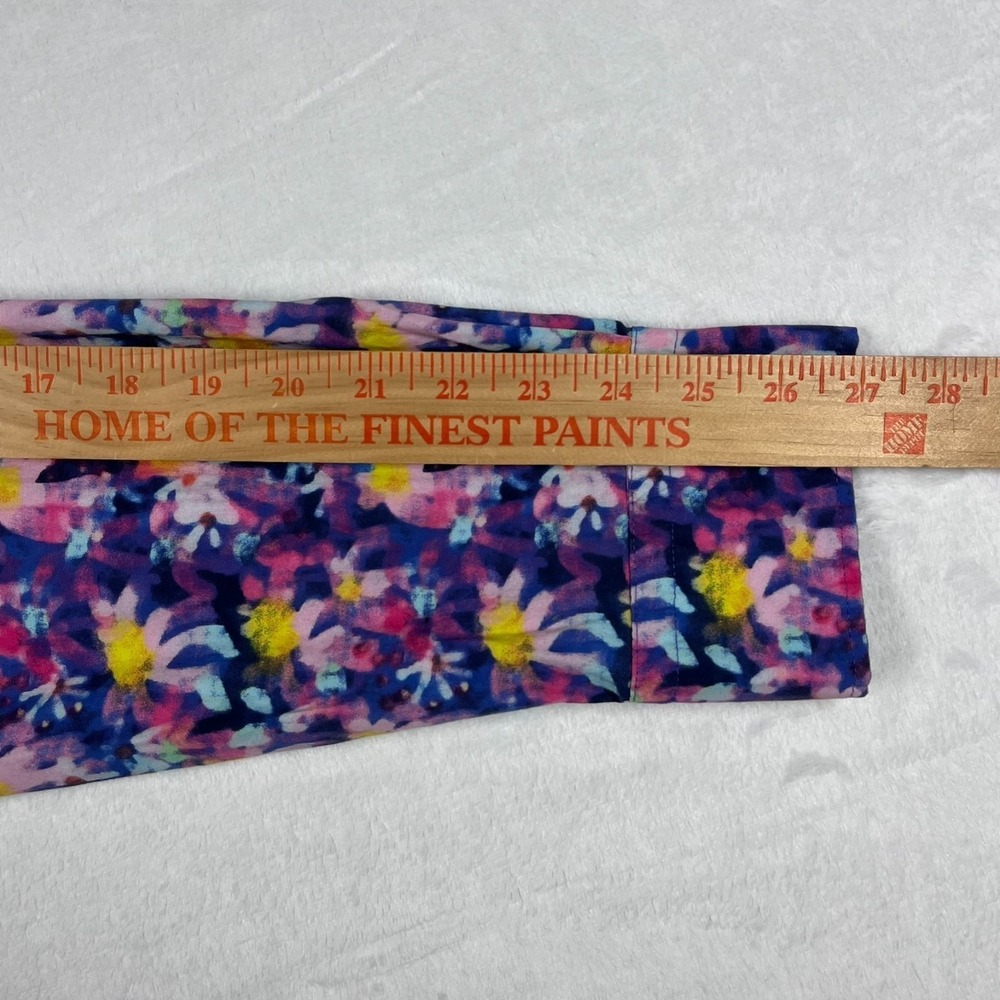 Cremieux‎ Floral Button Down Shirt Mens XLT Multi Color Psychedelic Watercolor - Picture 9 of 10